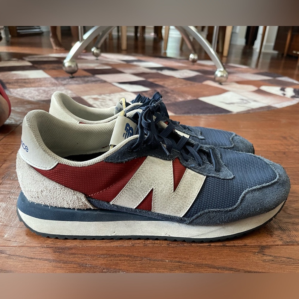 New Balance 237 Navy Brick Red